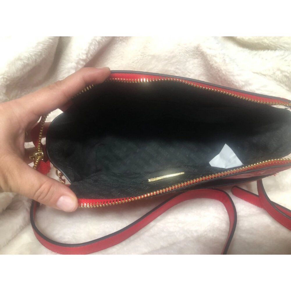 Steve Madden Red Crossbody Bag ,NEW no Tag - Picture 11 of 12